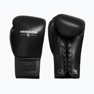 Mănuși de box Hayabusa Pro Traditional Horse Hair Lace-Up black