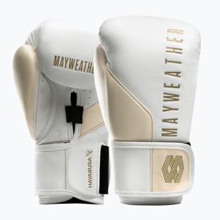Mănuși de box  Hayabusa Mayweather Champ white/gold