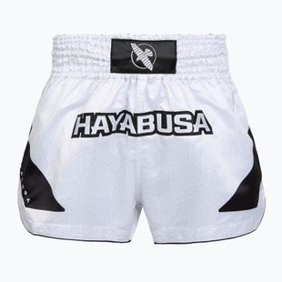 Pantaloni scurți de antrenament pentru bărbați Hayabusa Core Fight white