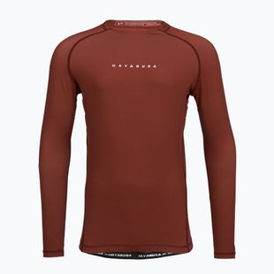 Rashguard cu mânecă lungă pentru bărbați Hayabusa Core Rash Guard red