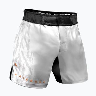 Pantaloni scurți de antrenament pentru bărbați Hayabusa Apex Fight white/coral