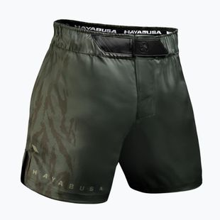 Pantaloni scurți de antrenament pentru bărbați Hayabusa Apex Fight Mid green