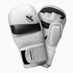 Mănuși de grappling Hayabusa T3 Hybrid white/black