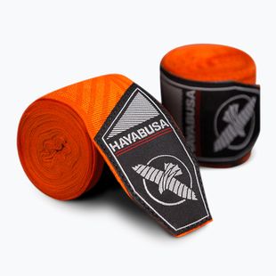Bandaje de box Hayabusa Perfect Stretch Printed 450 cm orange maze