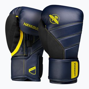 Mănuși de box  Hayabusa T3 navy/yellow