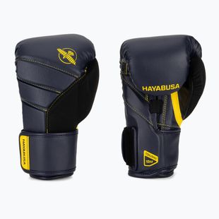 Mănuși de box Hayabusa T3 navy/yellow