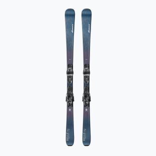 Schiuri de coborâre pentru femei + legături Nordica Belle 72 + TP2COMP10 FDT midnight-blue/rainbow