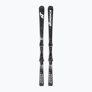Schiuri de coborâre + legături Nordica Doberman Multigara DC + Comp 13 FDT black/white