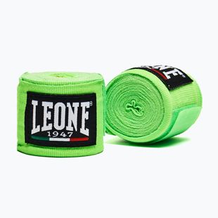 Bandaje de box Leone 1947 Hand Wraps 350 cm fluorescent green/fluorescent green