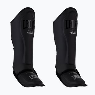 Apărători de tibie Leone 1947 Black Edition negru PT119