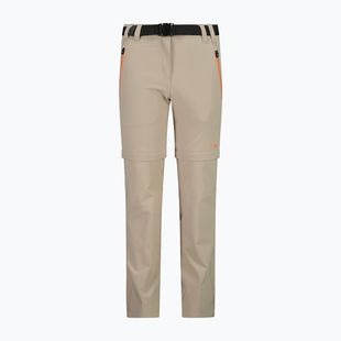Pantaloni de trekking pentru copii CMP 3T51445 Zip Off sabbia