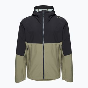 Geacă de ploaie pentru bărbați CMP 35Z6187 Fix Hood sage