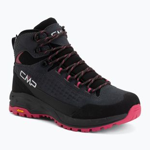 Încălțăminte de trekking pentru femei CMP Vertyx Mid Waterproof grey/fuxia