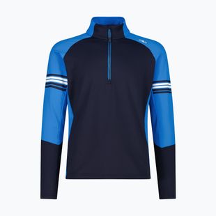 Bluză pentru bărbați CMP 35L0427 Sweat black/blue/winter sun