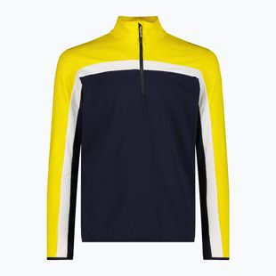 Bluză pentru bărbați CMP 35L0507 Sweat black/blue/winter sun