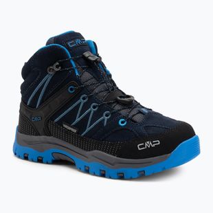 Încălțăminte de trekking pentru copii CMP Rigel Mid Wp b.blue/bluestone/royal blue