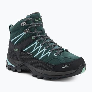 Încălțăminte de trekking pentru femei CMP Rigel Mid Wp trek green/jade