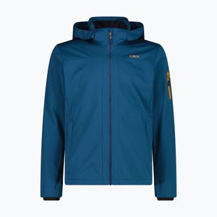 Geacă softshell pentru bărbați CMP 39A5027 Zip Hood petroleum