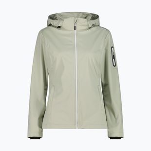 Geacă softshell pentru femei CMP 39A5016 Zip Hoodie pistachio