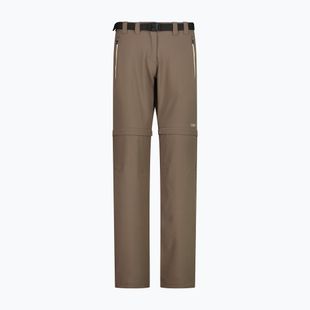 Pantaloni de trekking pentru femei CMP 3T51446 Zip Off toffee