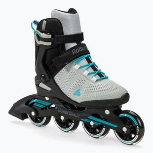 Role pentru femei Rollerblade Spark 80 grey/turquoise