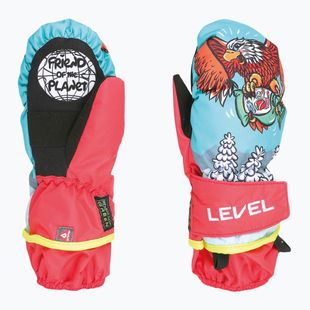 Mănuși de schi pentru copii Level Animal red