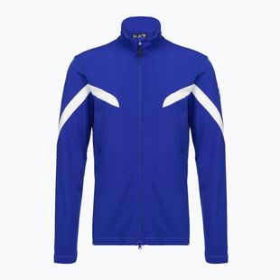 Bluză pentru bărbați de schi EA7 Emporio Armani Pure Powerstretch T-Top Full Zip new royal