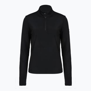 Bluză de schi pentru femei EA7 Emporio Armani Pure Powerstretch T-Top Half Zip black
