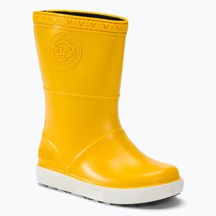 Cizme pentru copii BOATILUS Penguy Worm Lining yellow