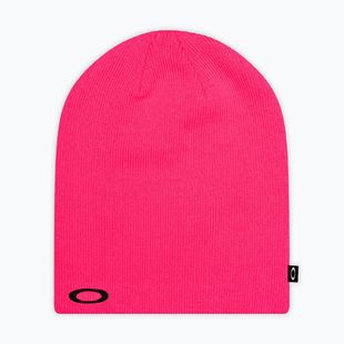 Căciulă de iarnă Oakley Fine Knit neon pink