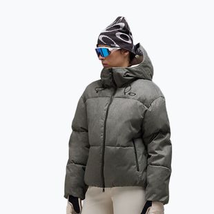 Geacă de schi pentru femei Oakley Icicle Cropped cement melange