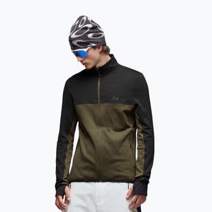 Bluză pentru bărbați Oakley Canopy FZ blackout/deep olive
