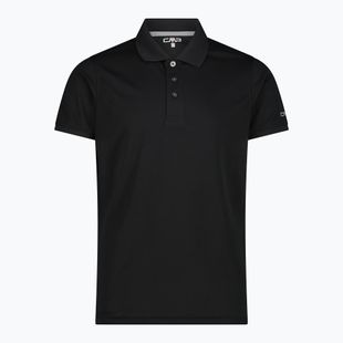 Tricou polo pentru bărbați CMP 3T60077 Polo nero/cemento