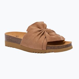 Șlapi de damă Scholl Princess Med camel