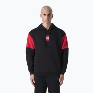 Hanorac pentru bărbați Everlast Streetwear Hoodie black/red