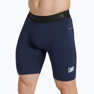 Pantaloni scurți pentru bărbați LEONE 1947 Primal Instinct Compression blue