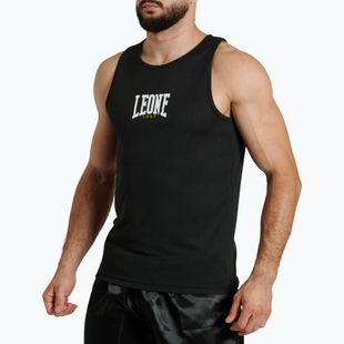 Tricou de antrenament pentru bărbați LEONE 1947 Color Block tank black