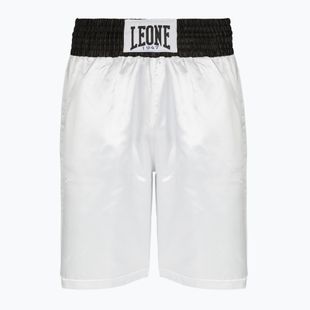 Pantaloni scurți de box pentru bărbați LEONE 1947 Color Block white/black
