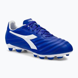 Ghete de fotbal pentru copii Diadora Brasil Elite 2 LT LPU Y albastru DD-101.178866-D0336-34