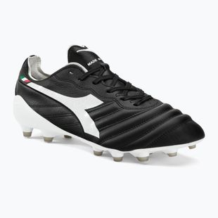 Bărbați Diadora Brasil Elite2 Tech ITA LPX ghete de fotbal negru și alb DD-101.178799-C0641-40.5