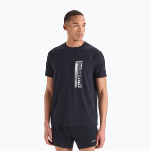 Tricou de alergare Diadora Super Light Be One negru DD-102.179160-80013 pentru bărbați