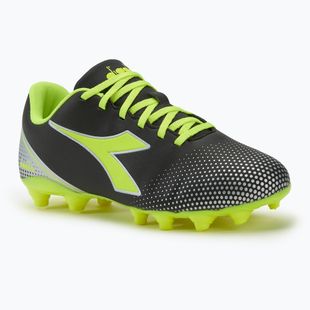Încălțăminte de fotbal pentru bărbați Diadora Pichichi 7 MG14 black/yellow fl dd/silver dd