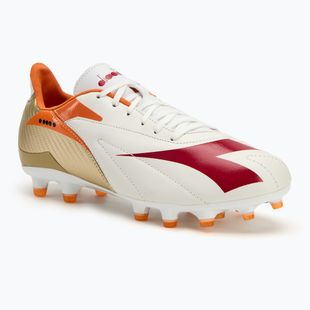 Încălțăminte de fotbal pentru bărbați Diadora Maximus LT SLP12 white/chili pepper/russet orange