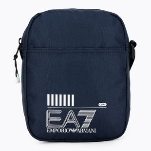 Borsetă EA7 Emporio Armani Train Core 2 l navy/white logo