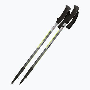 Bețe de trekking  Fizan Trek Pro grey/yellow