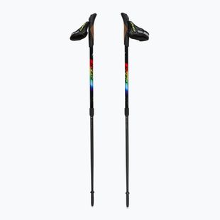 Bețe de nordic walking Fizan Speed Junior rainbow
