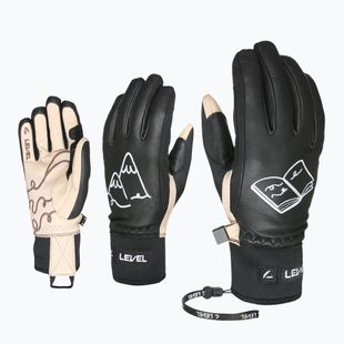 Mănuși de schi pentru femei Level Ivory pk black