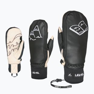 Mănuși de schi pentru femei Level Ivory Mitt pk black