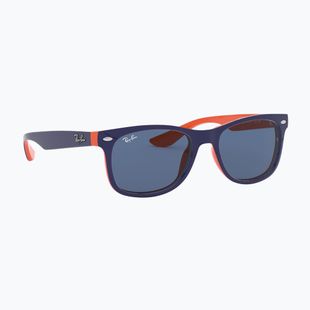 Ochelari de soare pentru copii Ray-Ban New Wayfarer matte black/blue