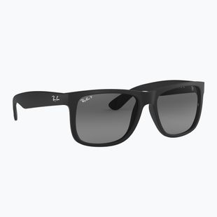 Ochelari de soare Ray-Ban Justin Classic matt black gum/dark grey